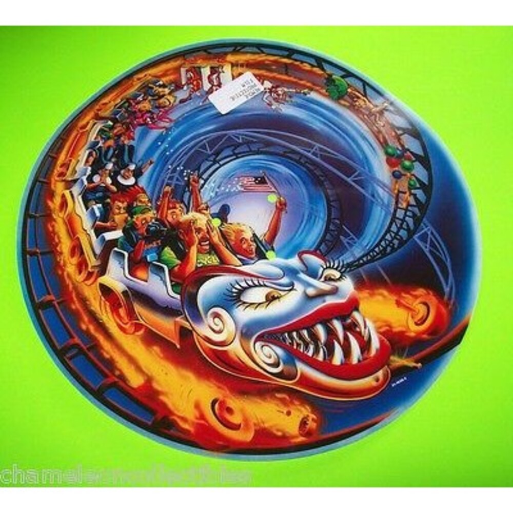 Williams Hurricane Inner Round Translite Animation Artwork Sheet Original NOS